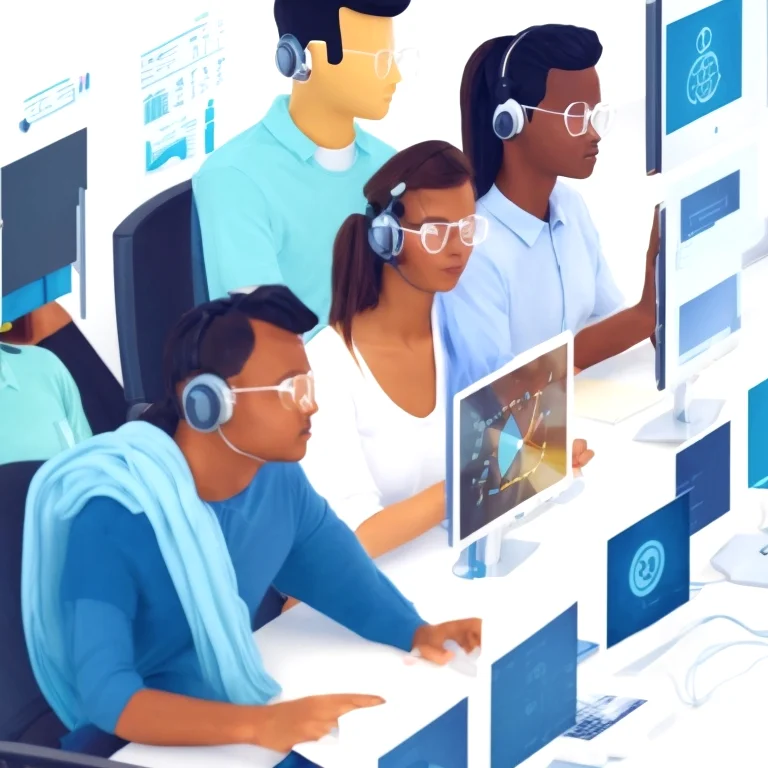 Diagram showing AI efficiency framework